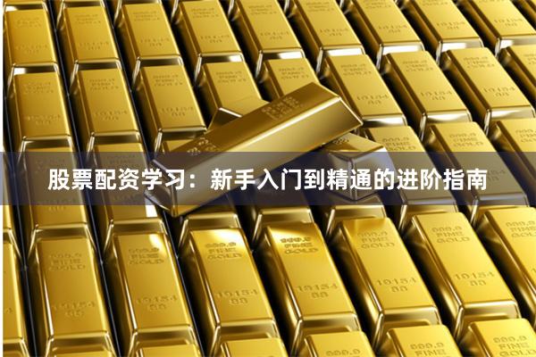 股票配资学习：新手入门到精通的进阶指南